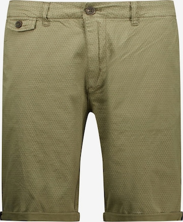 Regular Pantalon chino 'Cuajani' Deeluxe en vert : devant