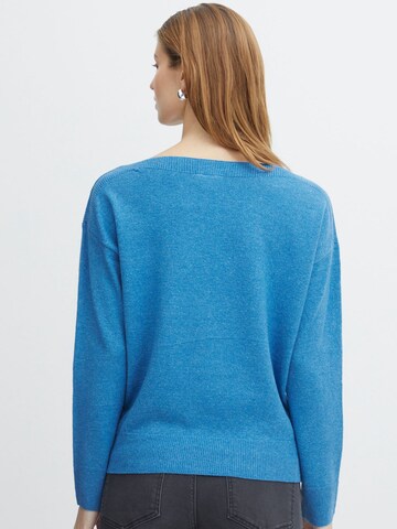 Pull-over 'Alpa' ICHI en bleu