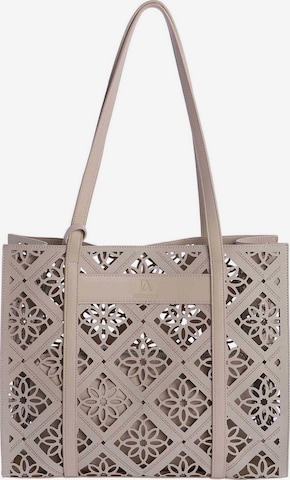 Don Algodon - Bolso de hombro 'Arousa' en blanco: frente