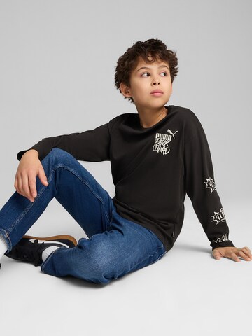 PUMA - Camisola 'Ess+' em preto