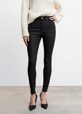 MANGO Skinny Jeans 'anne' i svart: framsida