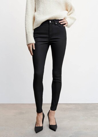 MANGO Skinny Jeans 'anne' in Schwarz: predná strana