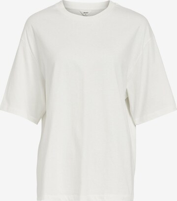 OBJECT Тениска 'Gima' в бяло: отпред
