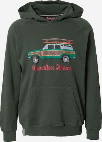 Derbe Sweatshirt 'Vacar' in Green: front