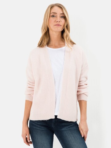 CAMEL ACTIVE Knit Cardigan in Pink: front