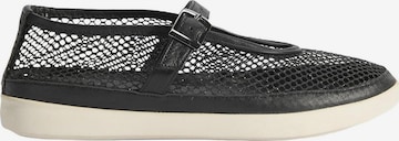 Desa - Zapatillas 'Slip-Ons' en negro: frente