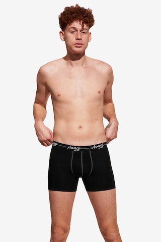 SLOGGI Boxershorts in Zwart: voorkant