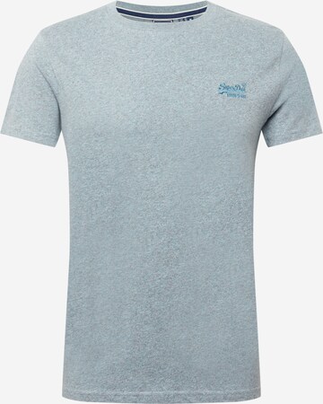 Superdry T-Shirt in Blau: predná strana