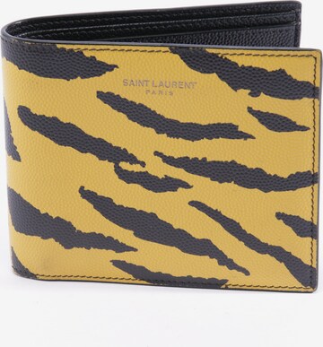 Saint Laurent Small Leather Goods in One size in Yellow: front