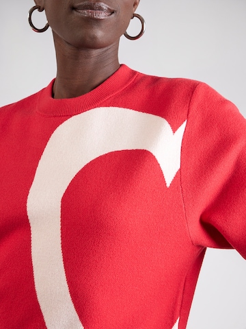 ABOUT YOU Pulóver 'Hailey' - piros