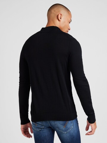 SELECTED HOMME Pulóver 'Tray' - fekete