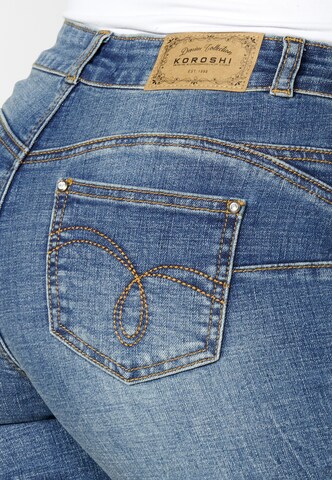 KOROSHI Regular Jeans in Blauw