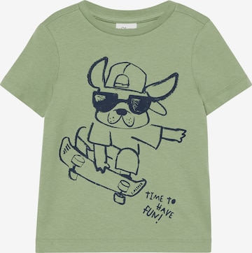 s.Oliver Shirt in Groen: voorkant