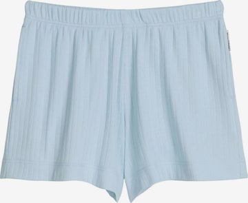 Marc O'Polo Pyjamashorts ' Mix N Match ' in Blau: Vorderseite