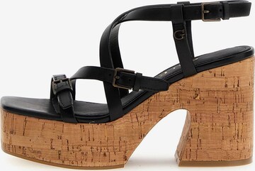 GUESS Sandals 'Corke' in Black: front