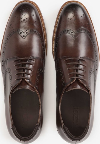 Kazar Lace-Up Shoes in Brown