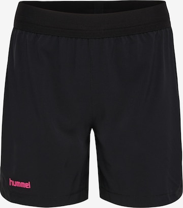 Hummel Sportshorts 'Blaze Pro' in Schwarz: Vorderseite