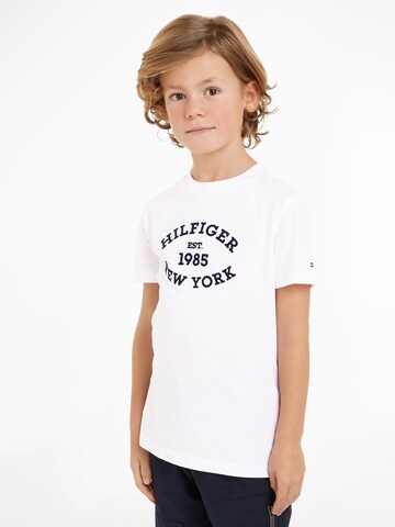 TOMMY HILFIGER T-Shirt in Weiß: Vorderseite