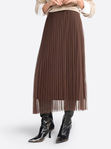 Gonna di Rich & Royal in marrone: frontale