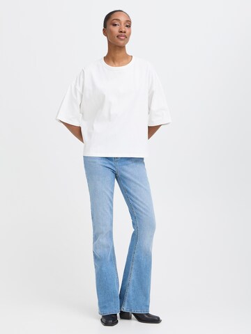 ICHI Shirt 'IHPALMER' in Beige