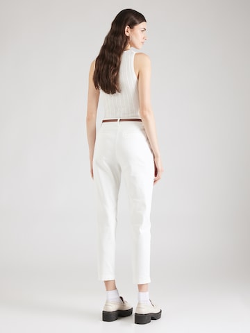 COMMA Regular Trousers in White