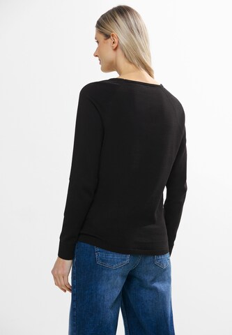 CECIL Pullover in Schwarz