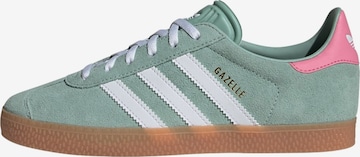 ADIDAS ORIGINALS Sneaker 'Gazelle' i grön: framsida