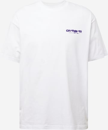 T-Shirt Carhartt WIP en blanc : devant