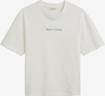 Maglietta di Marc O'Polo in bianco: frontale