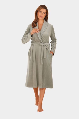 Robe de chambre Goldner en vert : devant