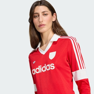 ADIDAS ORIGINALS Poloshirt in Rot