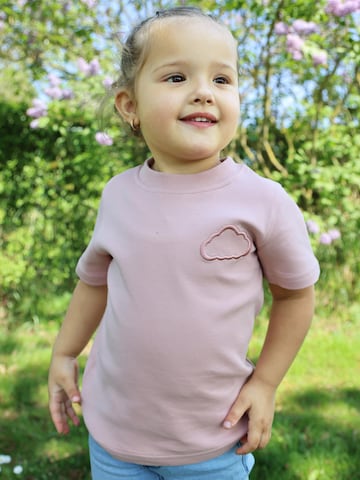 Donder Shirt 'Heavy Tee Essential Canary Yellow' in Pink