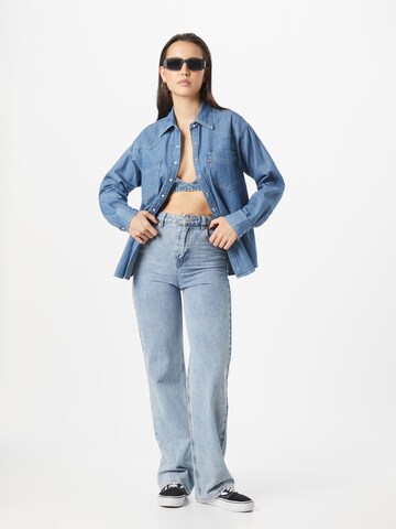 LEVI'S ® Bluse 'Donovan Western Shirt' in Blau