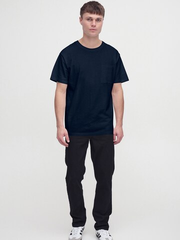 !Solid Shirt 'Durant' in Blue
