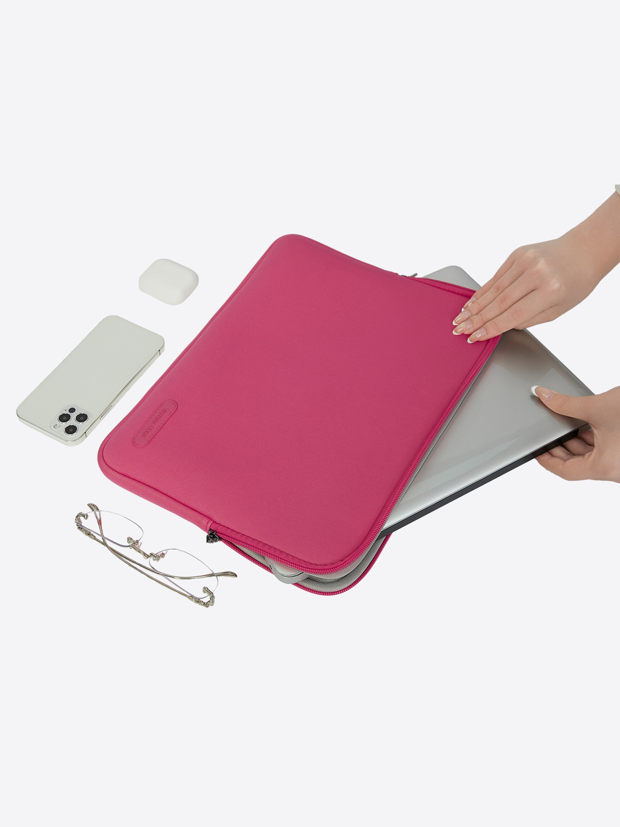 Victoria Hyde Laptop bag ' Adam ' in Pink