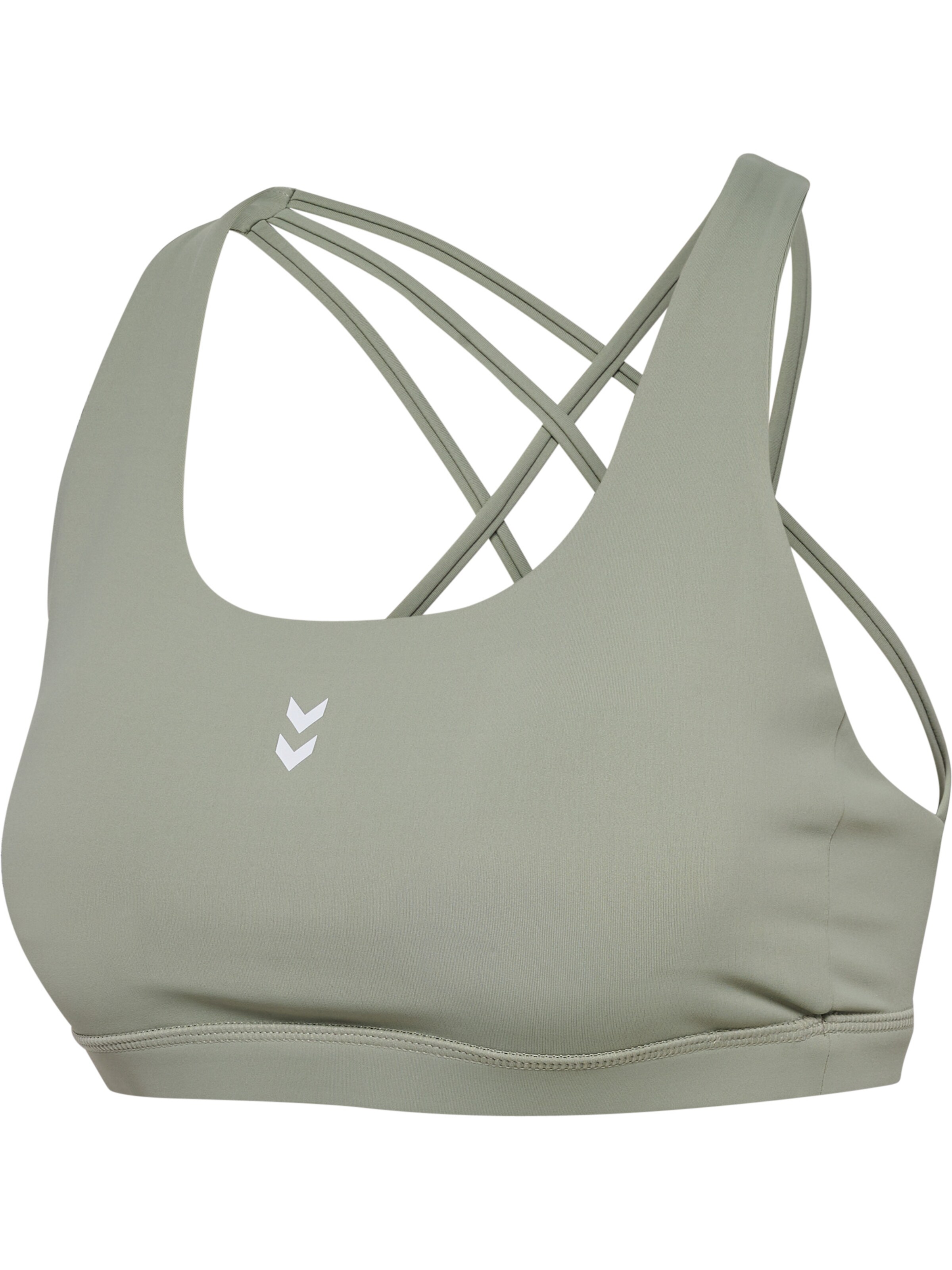 Hummel Bralette Sports bra 'Hiit Impact' in Green