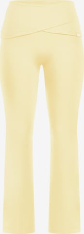 Leggings ' Florea ' Smilodox en jaune : devant