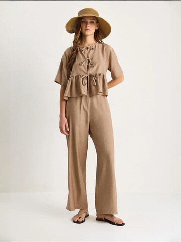 Bianco Lucci Set in Braun