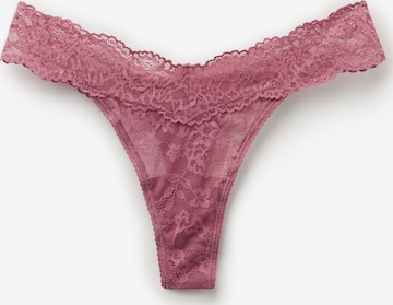Tezenis Thong in Pink: front