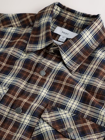 Next - Ajuste regular Camisa en marrón
