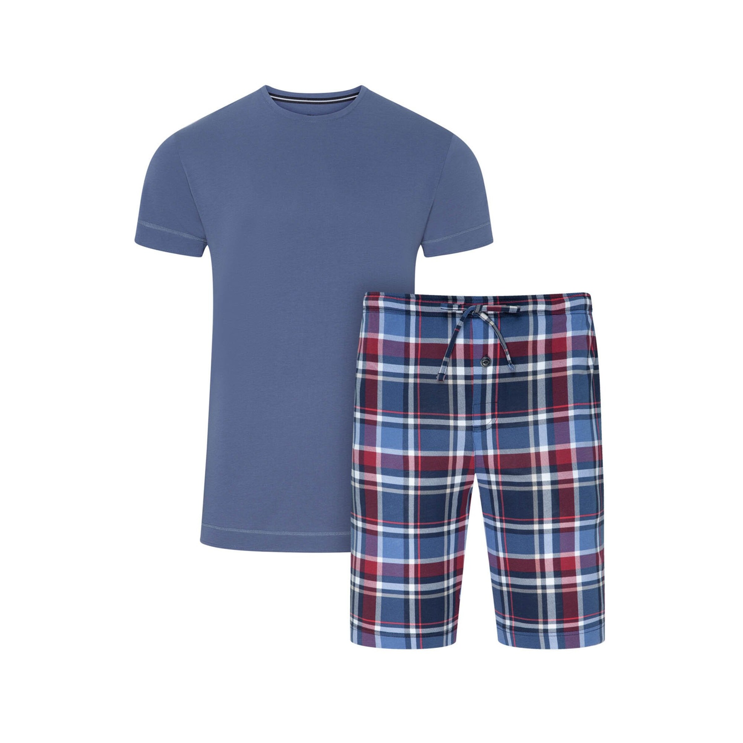 JOCKEY Pajama short in Blue: front