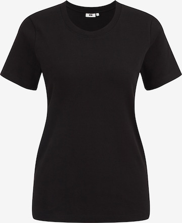 T-shirt WE Fashion en noir : devant