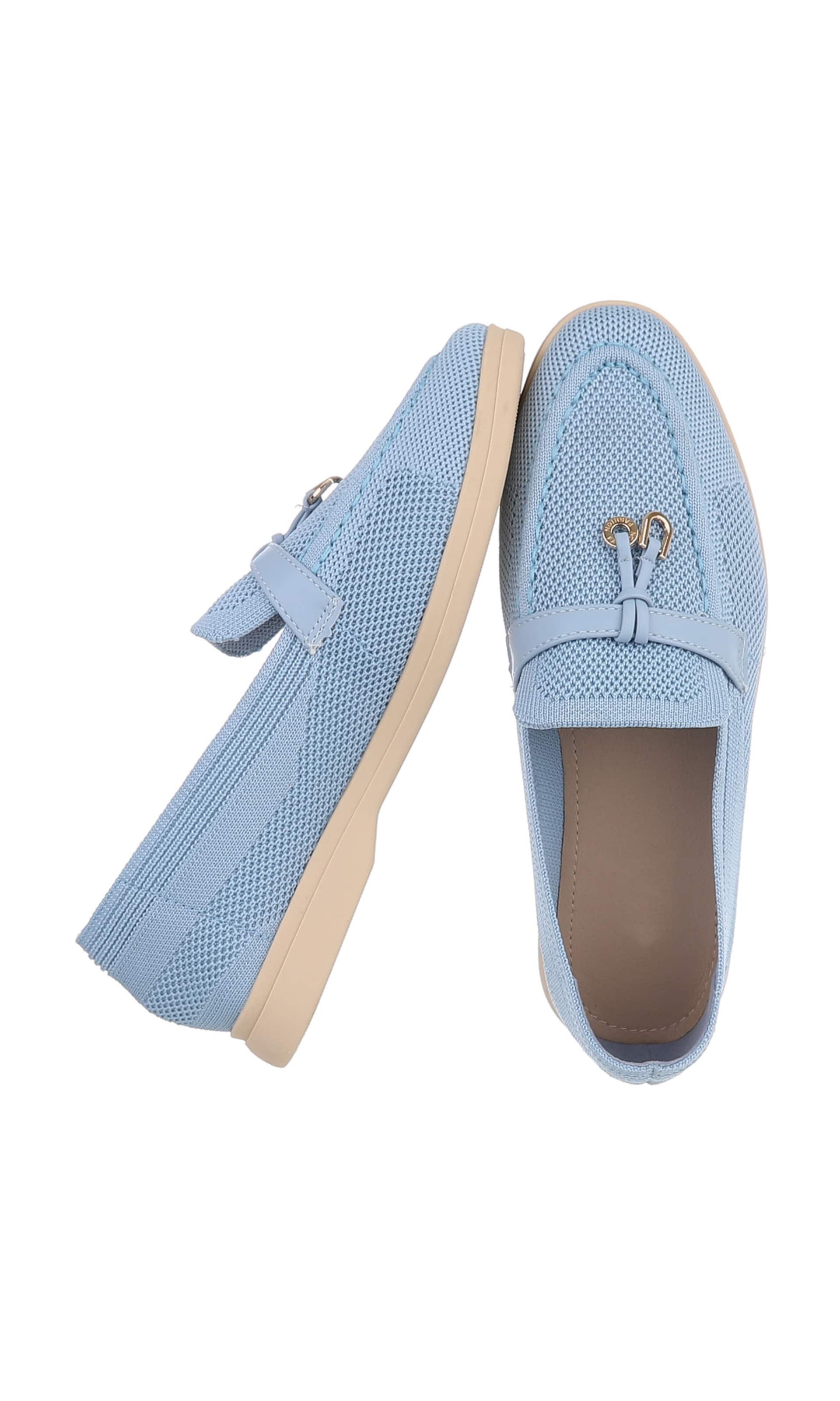 Ital-Design Slipper in Blau