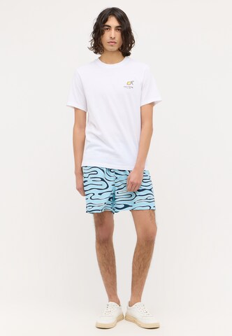 MUSTANG Regular Pants in Blue