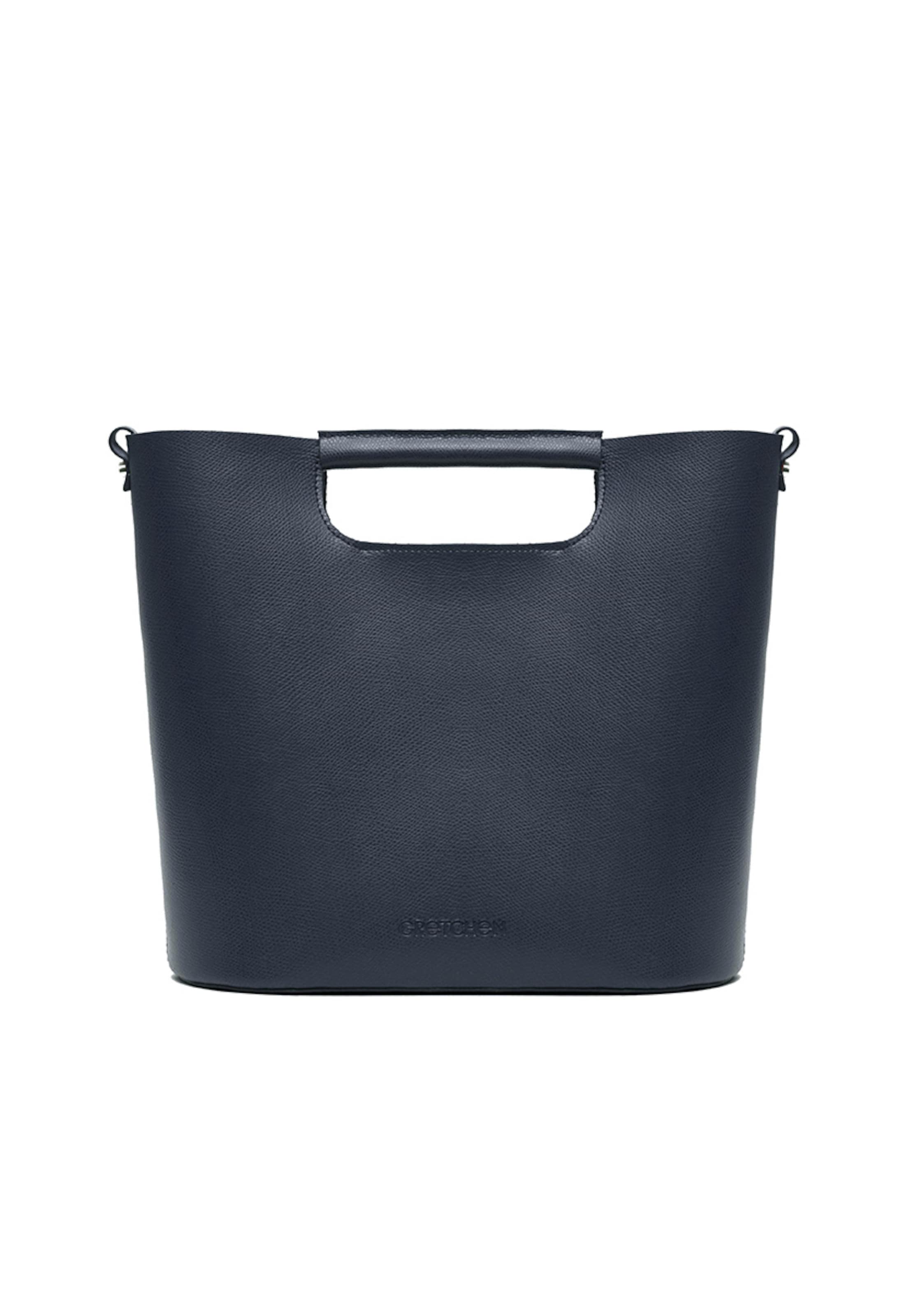 Gretchen Schultertasche 'Crocus' in Blau: Vorderseite