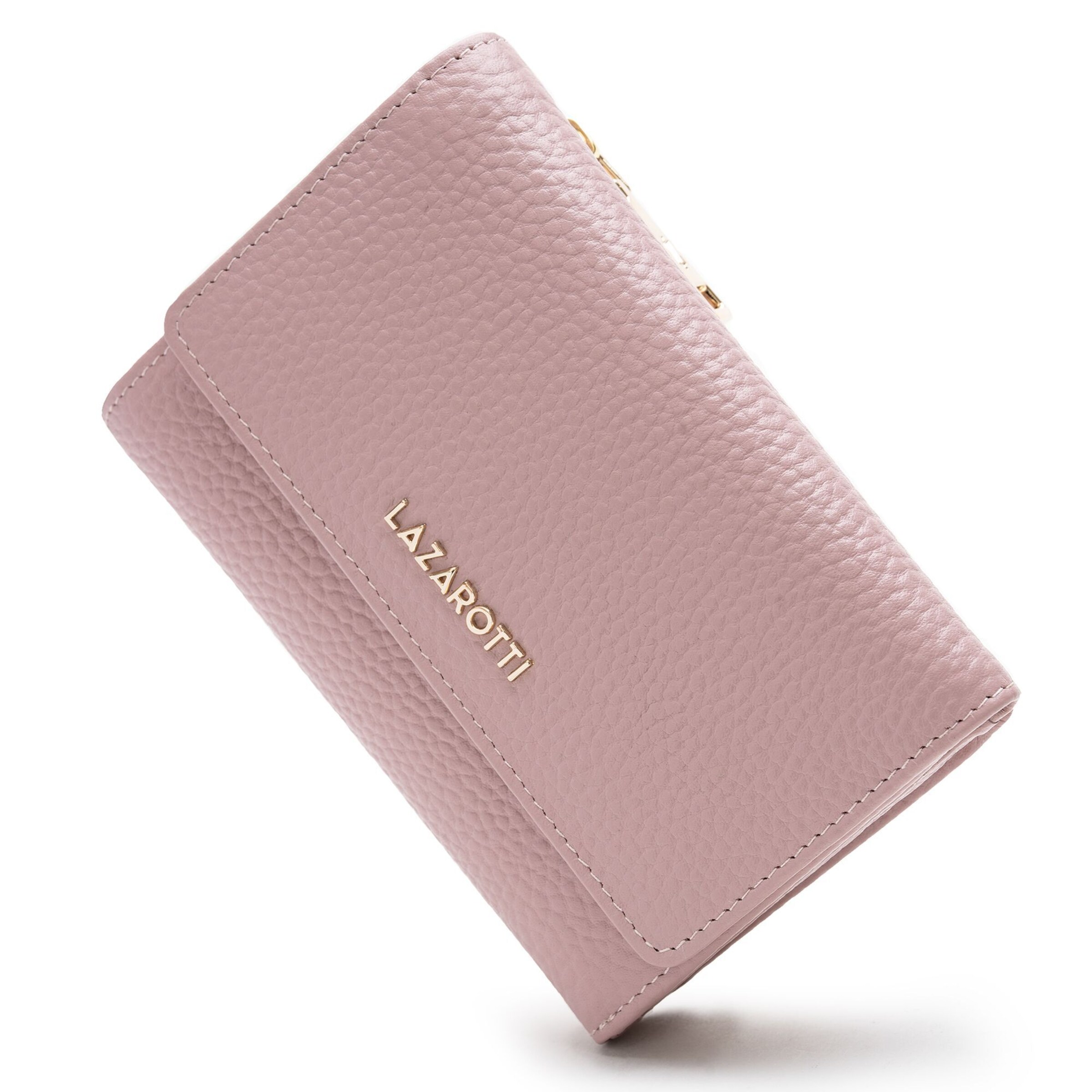 Lazarotti Wallet 'Bologna' in Pink