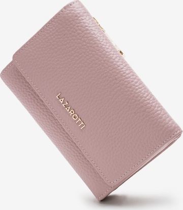 Lazarotti Wallet 'Bologna' in Pink