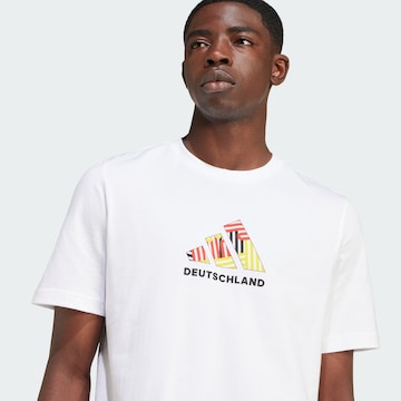 ADIDAS PERFORMANCE Performance shirt 'Germany Football Fan' in White