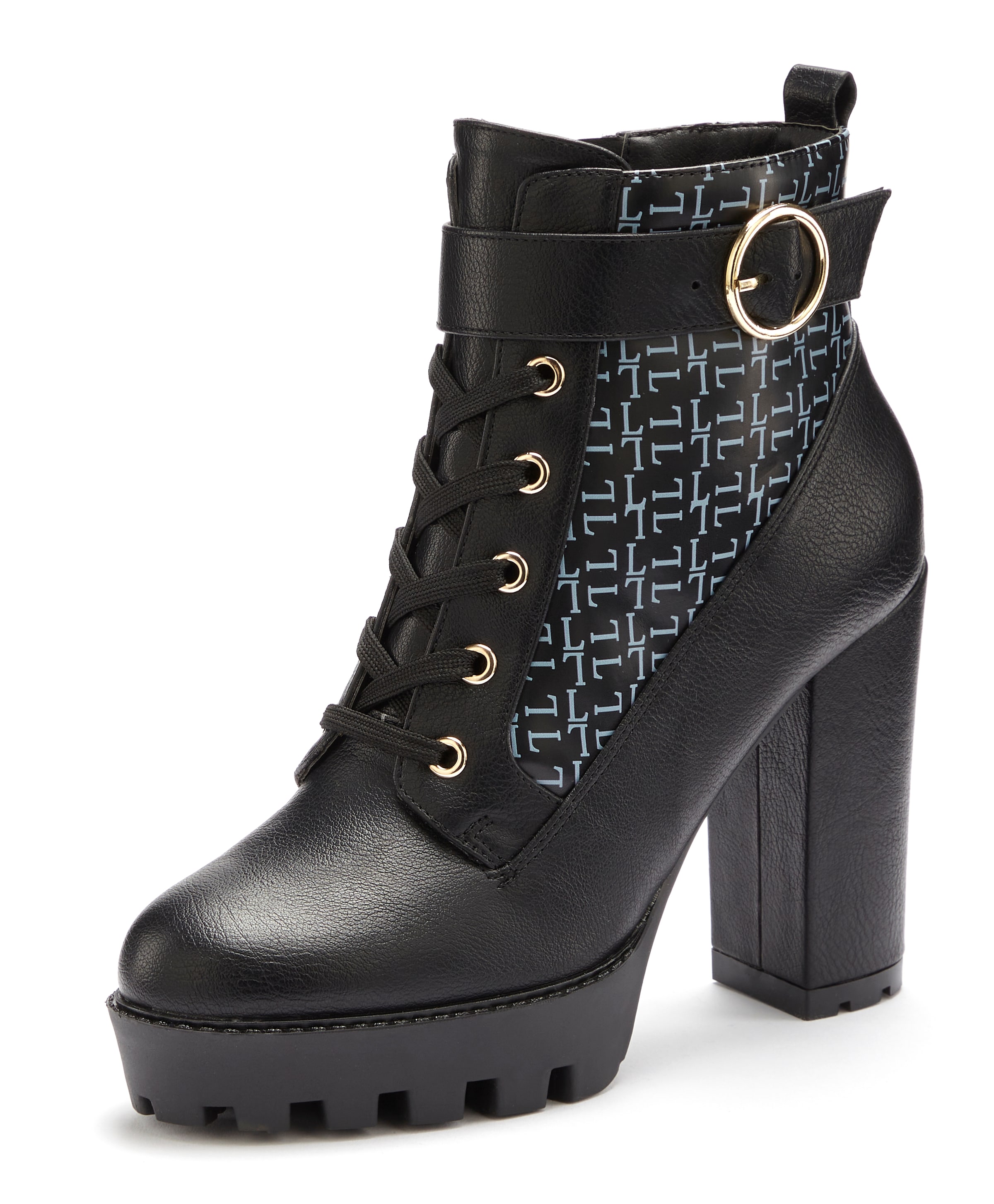 LASCANA Ankle Boots in Black: front
