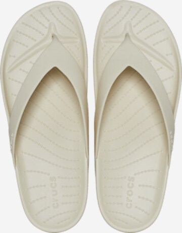 Crocs T-Bar Sandals in Beige